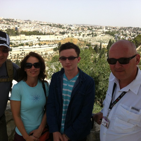 Guiding Baska Family , May 2013