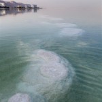 salt formations, at the Dead Sea​